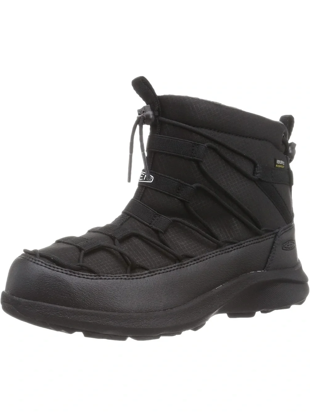NEW KEEN Uneek Waterproof Chukka Boot Black/Black